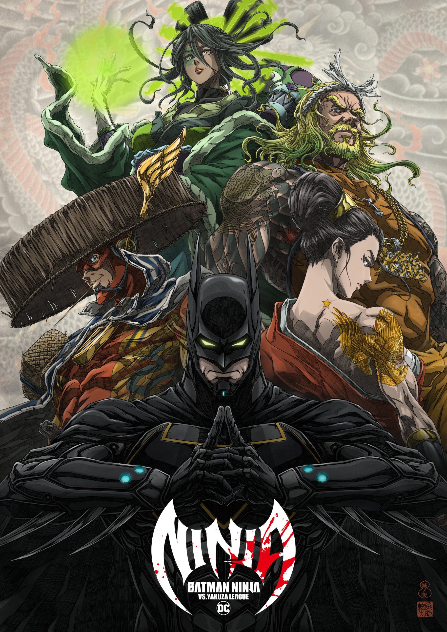 انیمیشن Batman Ninja vs. Yakuza League 2025 | بتمن نینجا در مقابل لیگ یاکوزا